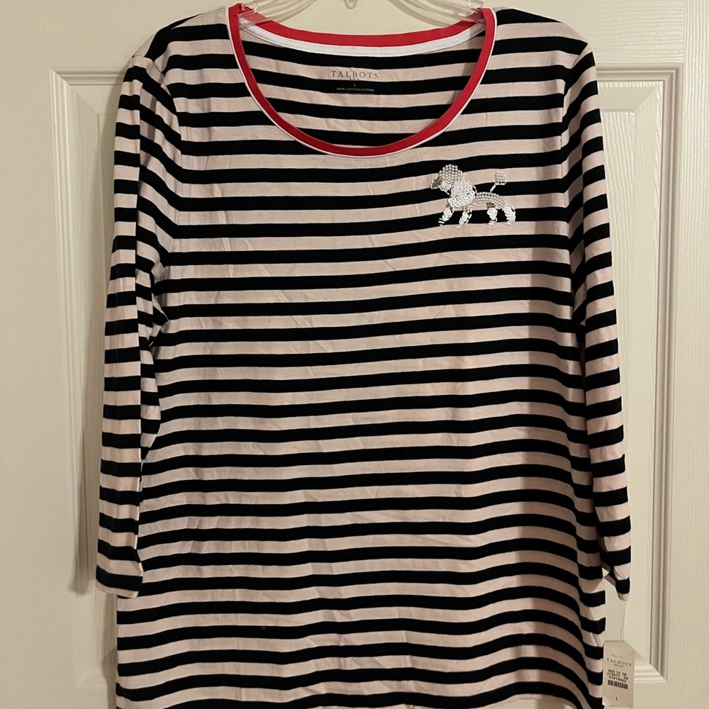 Talbots 100% cotton Tee